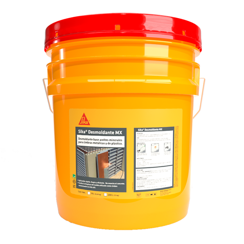 Sika Desmoldante Constructor Cubeta 19 L - Home Fixers Mx