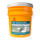 Sika Estuka Acrilico F Blanco Cubeta 27.5 Kg / 15.55 L - Home Fixers Mx